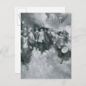 ジェームズタウンの燃焼 ポストカード (正面/裏面)