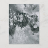 ジェームズタウンの燃焼 ポストカード (正面)