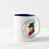 ジェームズタウン・バージニア植民 ツートーンマグカップ (正面右)