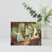 ジェームズティソビクトリアンートティーパーティの招待状 招待状 (スタンド正面)