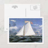 ジェームズバードアメリカンイーグルファインアート ポストカード (正面/裏面)