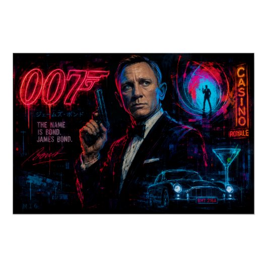 ジェームズボンド007エージェント ポスター (正面)