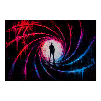 ジェームズボンド007ガン ポスター