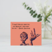 ジェームズボールドウィン引用文 ポストカード (スタンド正面)