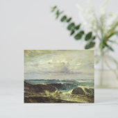 ジェームズマクニールウィスラーザブルーウェーブビアリッツ ポストカード (スタンド正面)