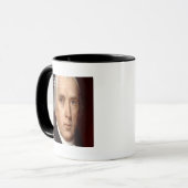 ジェームズマディソン「ミストラストパワー」ウィズダム引用文 マグカップ (正面左)