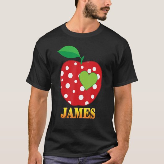 ジェームズラブスクール新学期ボーイキッズ生徒会 Tシャツ (正面)