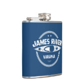 ジェームズリバーバージニアカヤック フラスク (右)