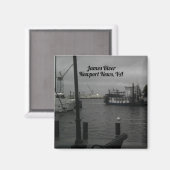 ジェームズリバー マグネット (正面/裏面)