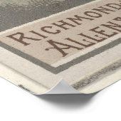 ジェームズロンストリート将軍 ポスター (角)