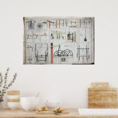 ジェームズワット蒸気機関 ポスター (キッチン)