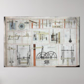 ジェームズワット蒸気機関 ポスター (正面)