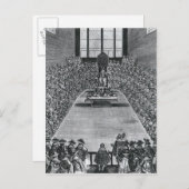 ジェームズ一世の国会議事堂， 1624 ポストカード (正面/裏面)