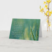 ジェームズ5:6-8忍感動的耐 カード (黄色い花)