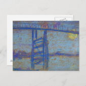 ジェームズ・アボット・マクニール・ウイスラー – ノクターン – バターシー ポストカード (正面/裏面)