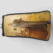 ジェームズ・アール・カーター色彩の鮮やか米大統領ポートレート ゴルフヘッドカバー (正面)