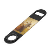 ジェームズ・アール・カーター色彩の鮮やか米大統領ポートレート スピード栓抜き (裏面アングル)