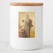 ジェームズ・アール・カーター色彩の鮮やか米大統領ポートレート フードラベル (正面)