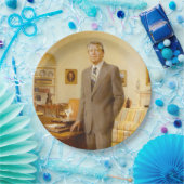 ジェームズ・アール・カーター色彩の鮮やか米大統領ポートレート ペーパープレート (パーティー)