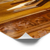 ジェームズ・アール・カーター色彩の鮮やか米大統領ポートレート ポスター (コーナー)