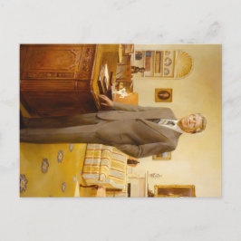 ジェームズ・アール・カーター色彩の鮮やか米大統領ポートレート ポストカード