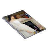 ジェームズ・ウィスラーの『白の交響曲第2号』 ノートブック (右側)