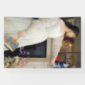 ジェームズ・ウィスラーの『白の交響曲第2号』 横断幕 (横)