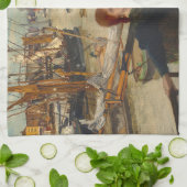 ジェームズ・ウィスラー – ウィッピング キッチンタオル (折り畳み)