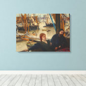 ジェームズ・ウィスラー – ウィッピング キャンバスプリント (インサイチュ (ウッドフロア))