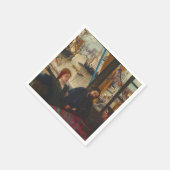 ジェームズ・ウィスラー – ウィッピング スタンダードカクテルナプキン (角)