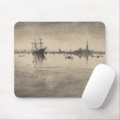 ジェームズ・ウィスラー - ヴェネツィアの夜景 マウスパッド (マウス)