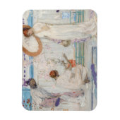 ジェームズ・ウィスラー - 白の交響曲、3人の少女 マグネット (縦)