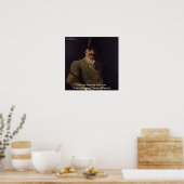ジェームズ・ウィスラー「私は言っている」引用文ポスター ポスター (キッチン)