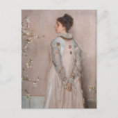 ジェームズ・ウィスラー - 肉色とピンクの交響曲 ポストカード (正面)