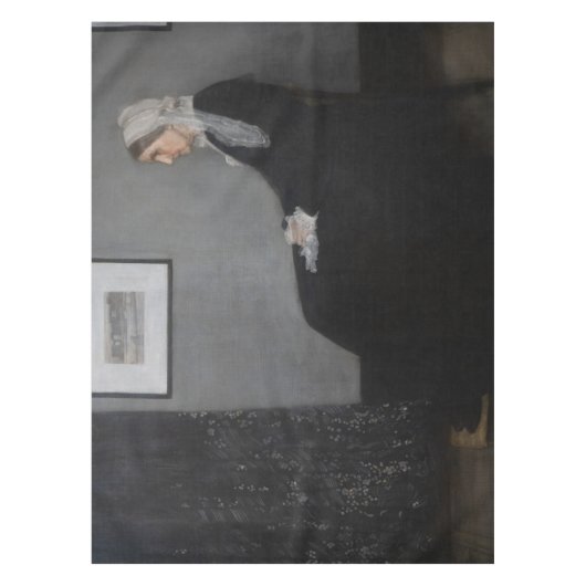 ジェームズ・ウィスラー - 肖像画の母 テーブルクロス (正面)