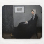 ジェームズ・ウィスラー - 肖像画の母 マウスパッド (正面)