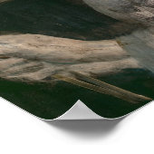 ジェームズ・ウィスラー - 肖像画家としての自画像 ポスター (角)