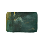 ジェームズ・ウィスラー - 黒と金の夜 バスマット (正面)