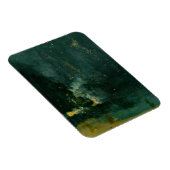 ジェームズ・ウィスラー - 黒と金の夜 マグネット (右側)