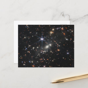 ジェームズ・ウェッブが捉えた宇宙の最初の深部写真 ポストカード