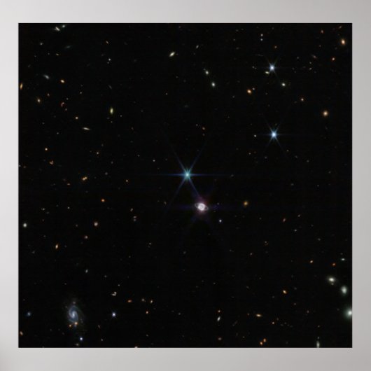 ジェームズ・ウェッブの惑星ネプチューンの広い分野 ポスター (正面)