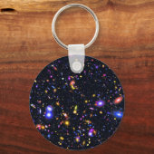 ジェームズ・ウェッブ宇宙望遠鏡シミュレーション - ポップアート キーホルダー (正面)