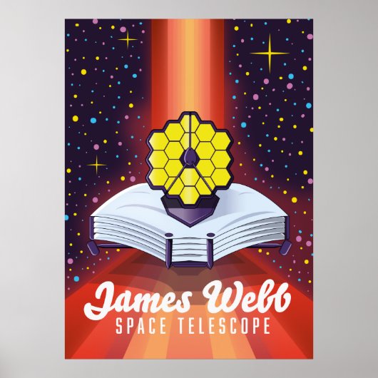 ジェームズ・ウェッブ宇宙望遠鏡 ポスター (正面)