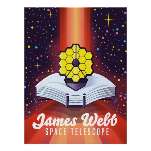 ジェームズ・ウェッブ宇宙望遠鏡 ポスター (正面)