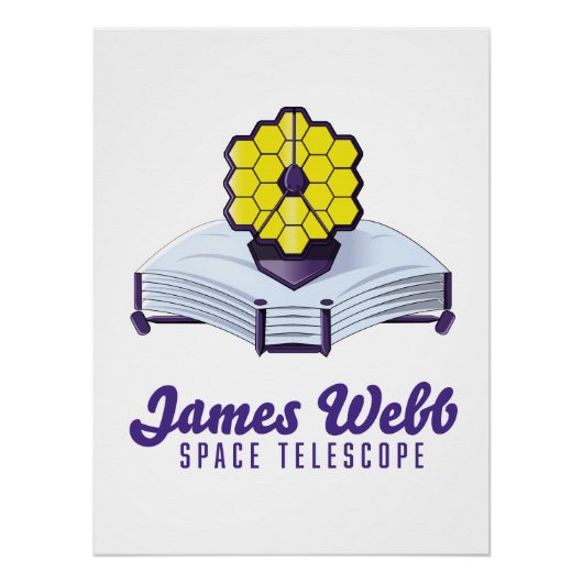 ジェームズ・ウェッブ宇宙望遠鏡 ポスター (正面)