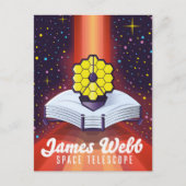 ジェームズ・ウェッブ宇宙望遠鏡 ポストカード (正面)