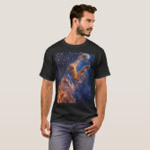 ジェームズ・ウェッブ宇宙望遠鏡 創造の柱 Tシャツ (正面フル)