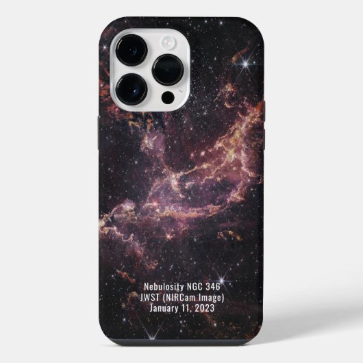 ジェームズ・ウェッブ宇宙望遠鏡NGC 346(NIRCam画像) iPhoneケース (裏面)
