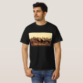 ジェームズ・ウォーカーによる野生の馬の縄捕り Tシャツ (正面フル)