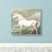 ジェームズ・ウォードの「アドニス」 キャンバスプリント (インサイチュ (ウッドフロア))